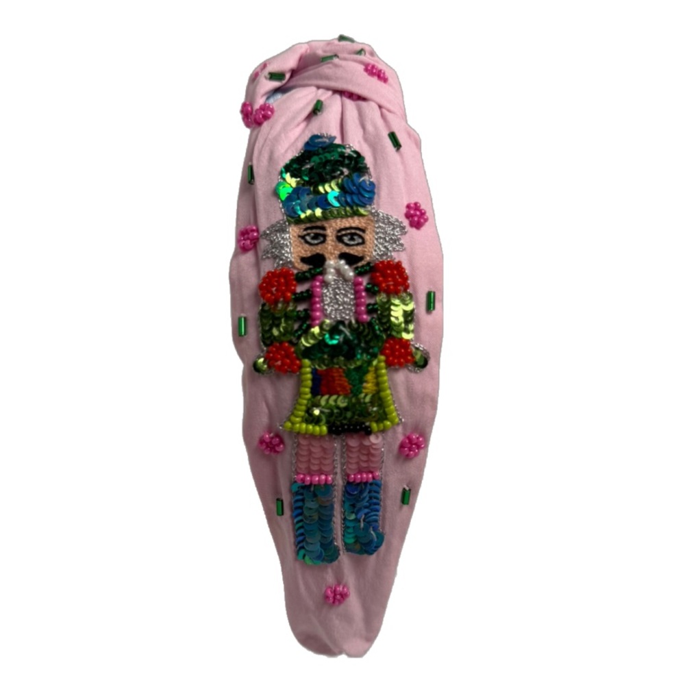261. The Christmas Nutcracker “Sir William Benedict” Beaded Headband